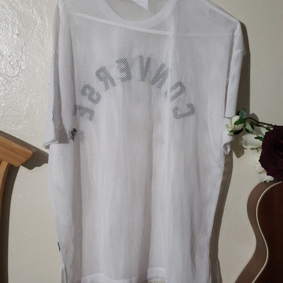 CONVERSE WOMEN'S WHITE EMBROIDERED STRETCH SZ SMAL - Picture 5 of 6